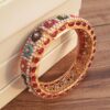 1 Pc Noratan Design gemstone Kara Bangle