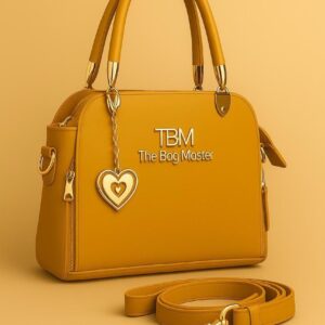 Women's PU Leather Plain Hand Bag