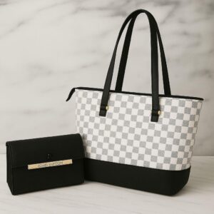Women's Nylon Printed Hand Bag Set
