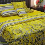 7 Pcs Cotton Printed Comforter Sets