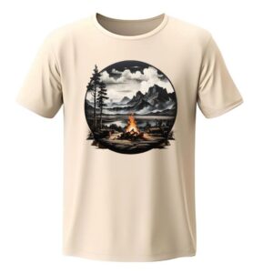Men's Cotton Graphic Sublimation Round Neck T-Shirt