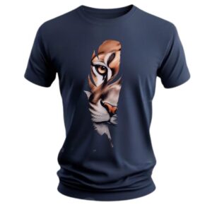 Men's Cotton Graphic Sublimation Round Neck T-Shirt