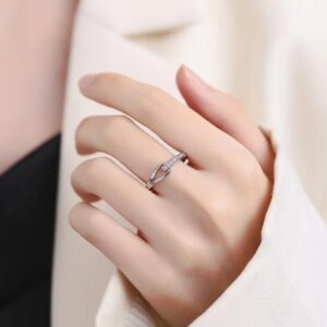 Silver Plated Adjustable Ring