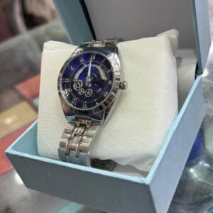 Men's Quartz Chain Strap Watch with Chronograph - 1 Pc