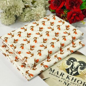 2 Pcs Women's Unstitched Printed Suit